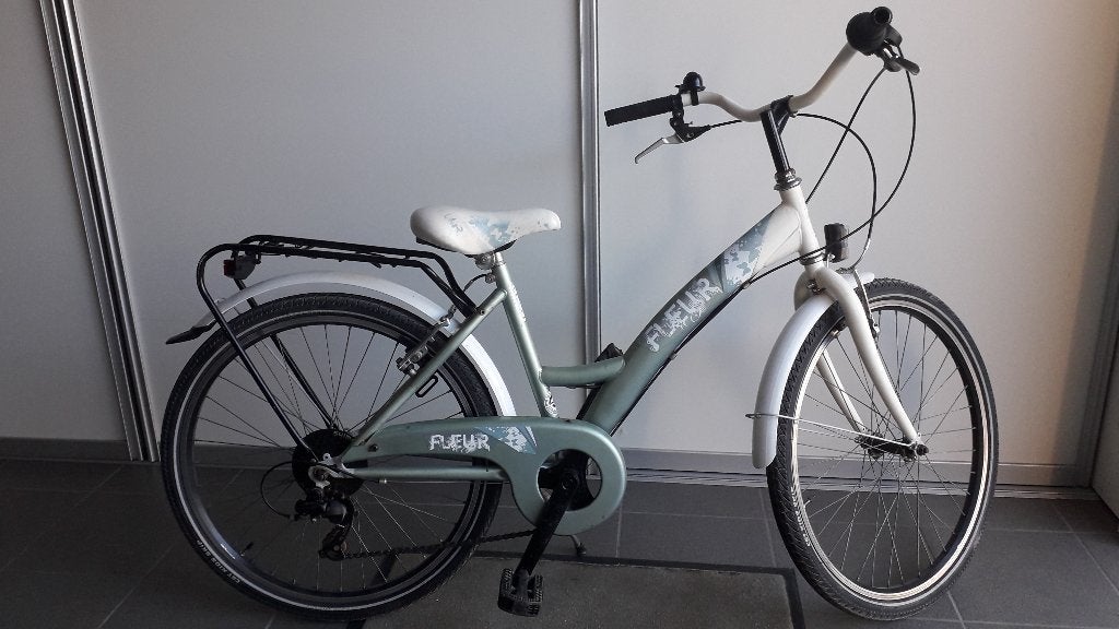 meisjesfiets 24 ", Ophalen, Velgrem, Handrem, Gebruikt