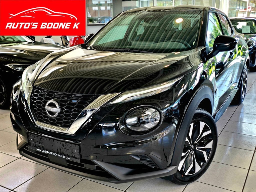 Nissan Juke Acenta / Comfort / NIEUWE WAGEN! / 3J garantie, Auto's, Stof, Zwart, Zwart, Bedrijf