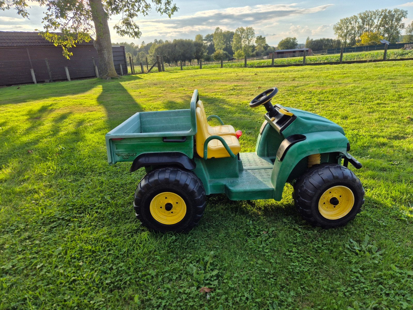 Peg Perego electrische John Deere kinder auto, Ophalen