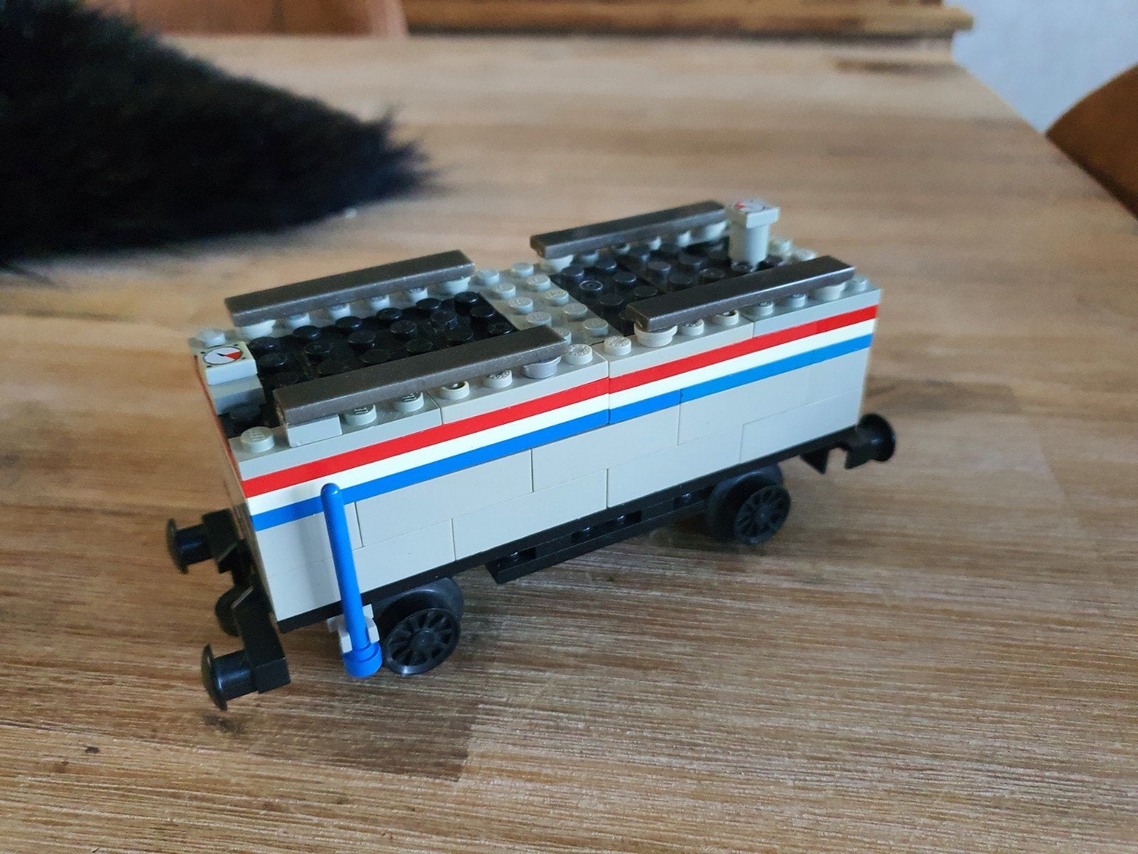 lego wagon, Ophalen