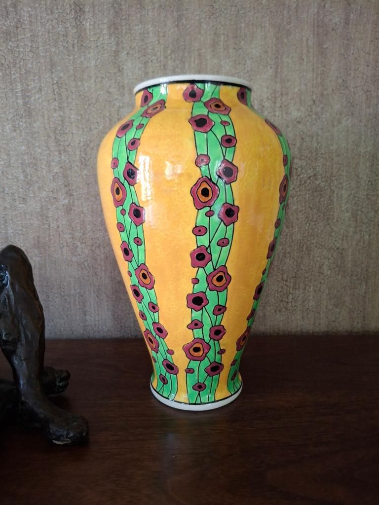 Charles Catteau Art Deco vaas Boch Frères 1925/1930, Antiek en Kunst, Antiek | Vazen, Ophalen