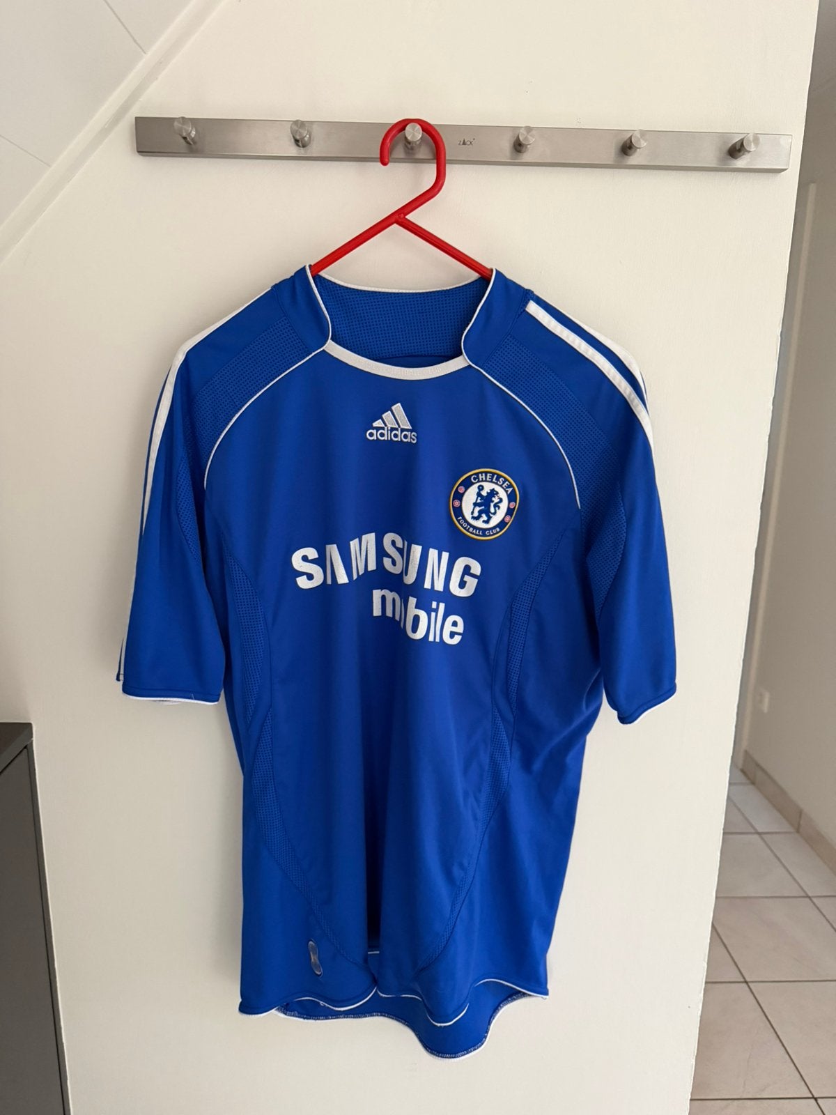 Chelsea 2006-07 Thuisshirt, Sports & Fitness, Football, Comme neuf, Maillot, Taille L, Enlèvement ou Envoi