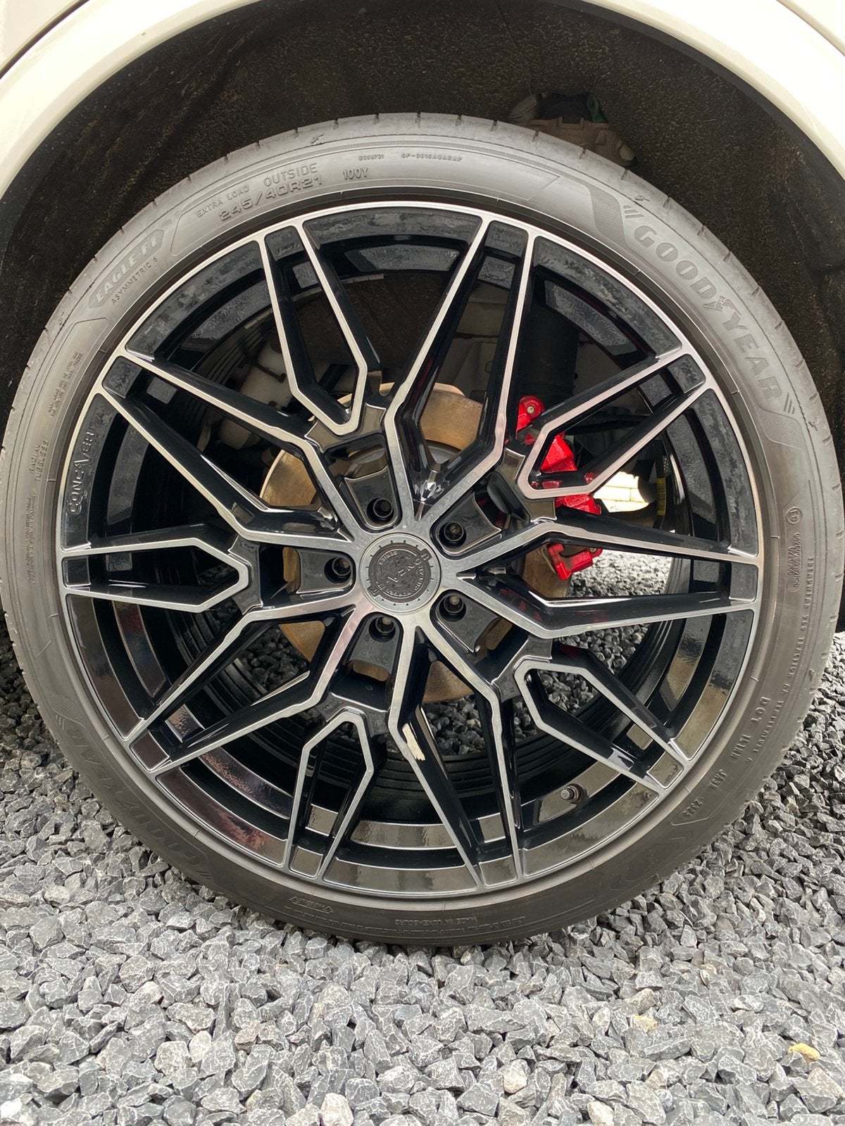 21 inch velgen met banden, Auto-onderdelen, Ophalen, 21 inch, Band(en)