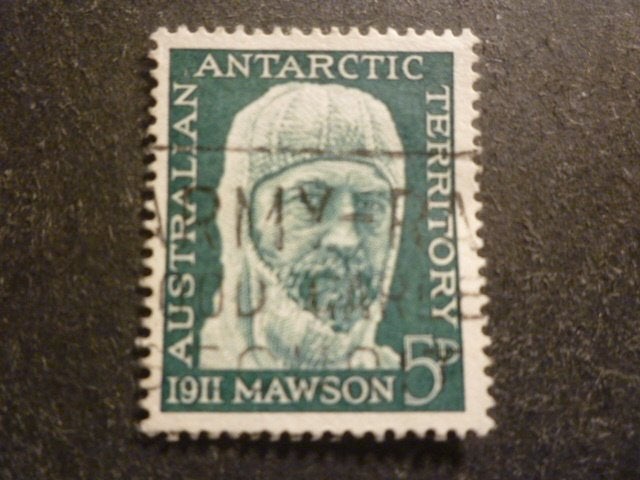 Australian Antartic Territory 1961 Mi 7(o), Timbres & Monnaies, Timbres | Océanie, Envoi