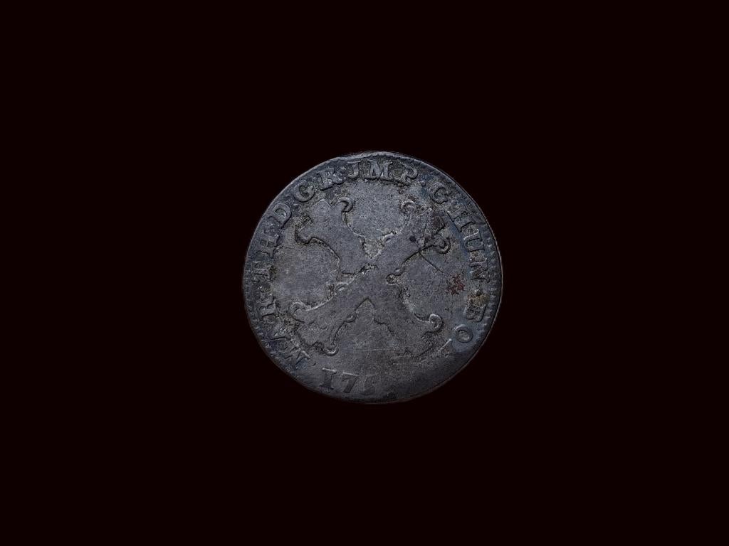 5 Sols 1753 Marie Thérèse Anvers, Timbres & Monnaies, Enlèvement ou Envoi, Argent, Argent