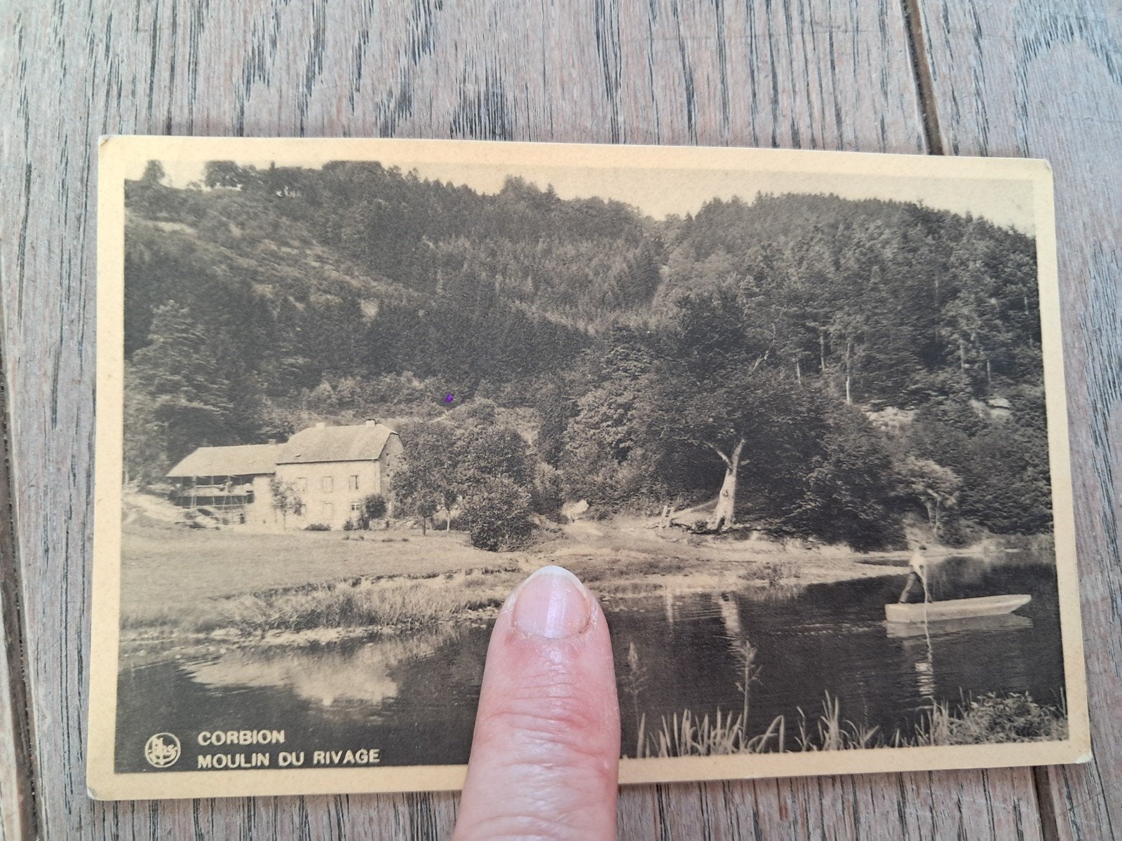 Oude pk  : Corbion sur Semois, moulin du rivage, Ophalen of Verzenden