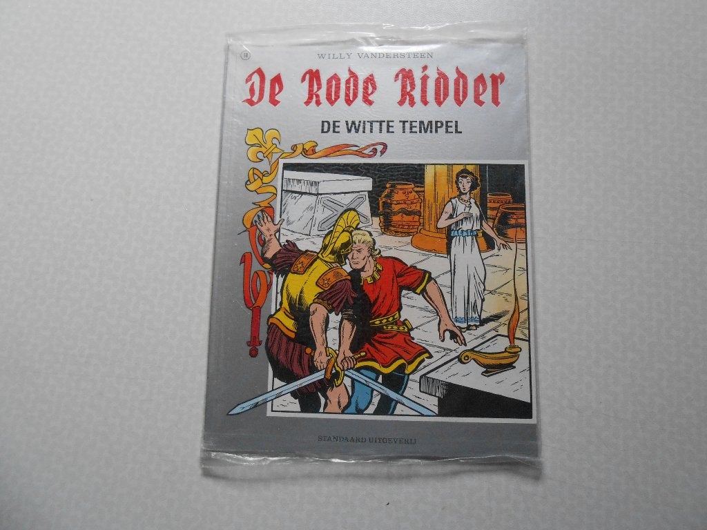 Rode ridder 18 De witte tempel 1995. Geseald., Willy vandersteen, Eén stripboek, Nieuw, Ophalen of Verzenden