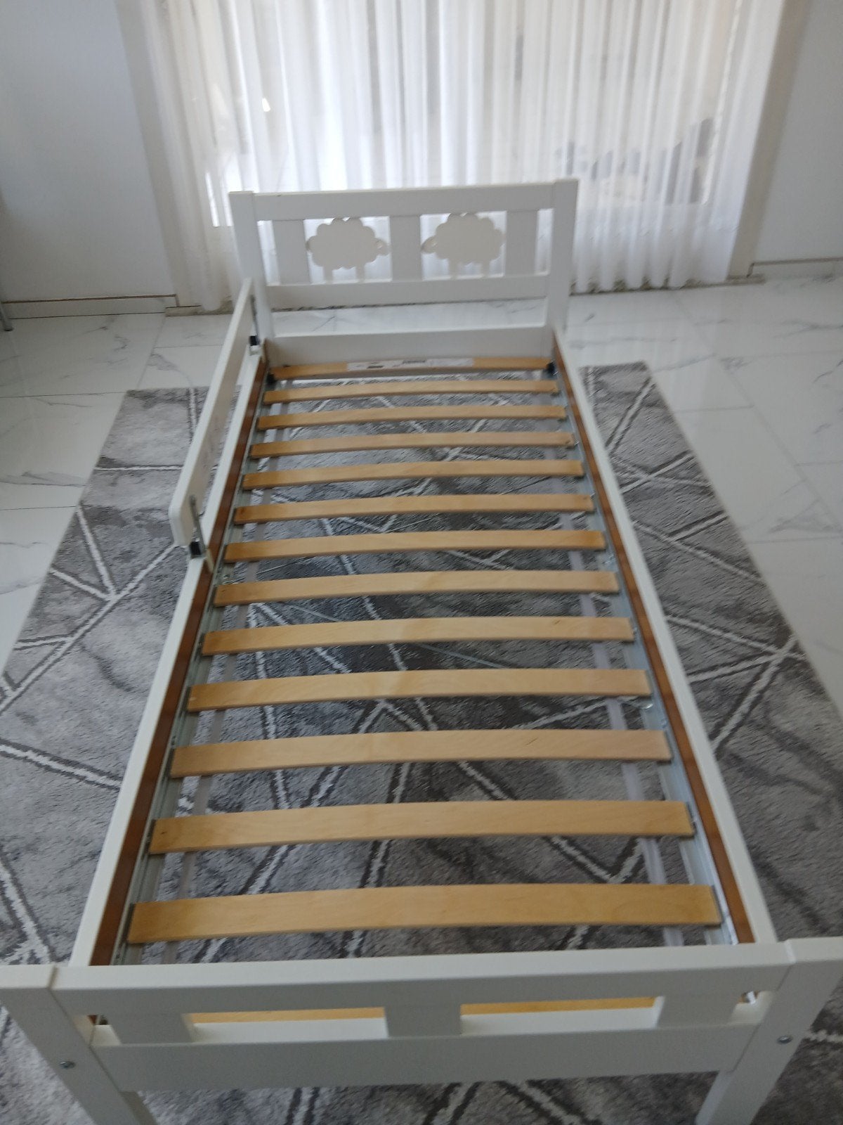 Bed 70 op 1.60, Ophalen