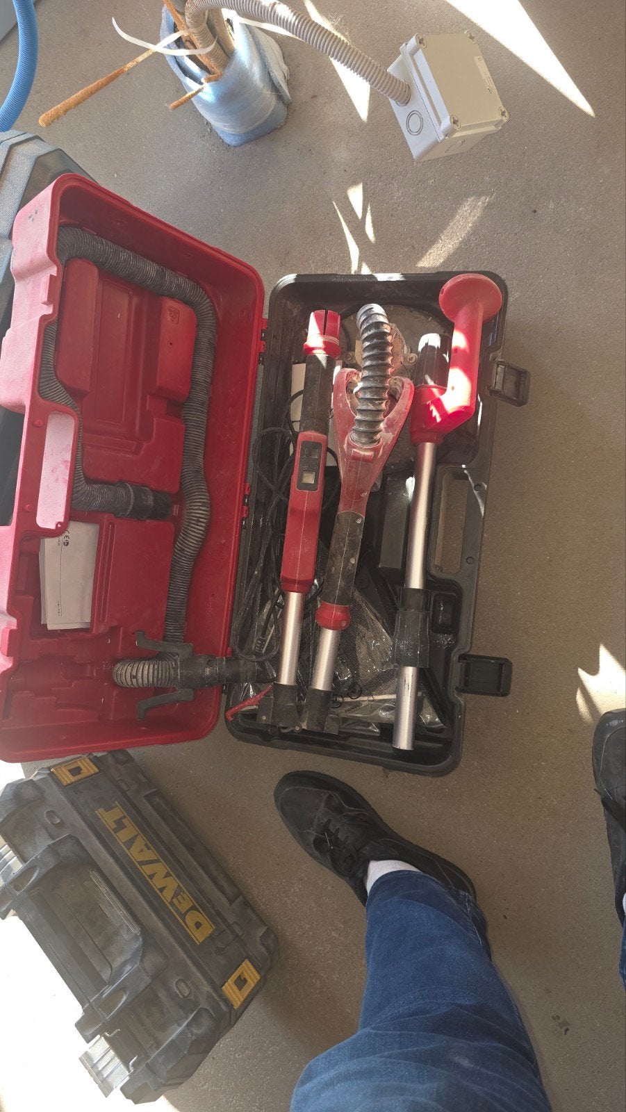 Einhell TC-DW 225 giraffenschuurmachine - 1 keer gebruikt -, Doe-het-zelf en Bouw, Ophalen, Zo goed als nieuw, 600 tot 1200 watt