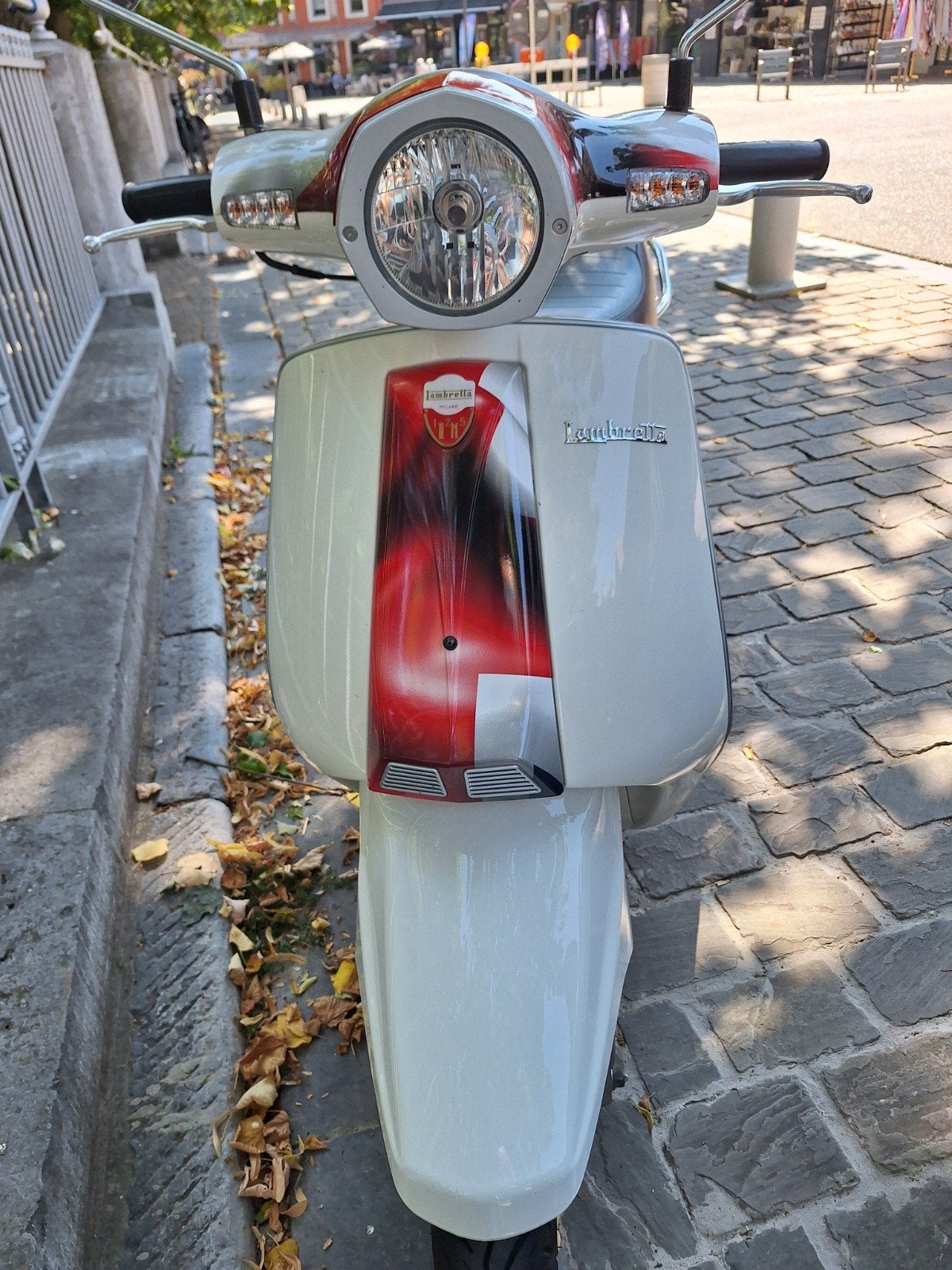 Très belle Lambretta originale, Enlèvement