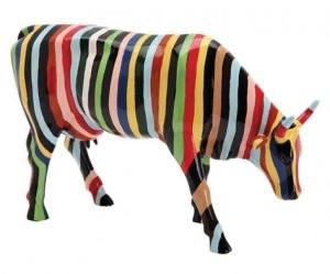 CowParade striped, Antiek en Kunst, Ophalen