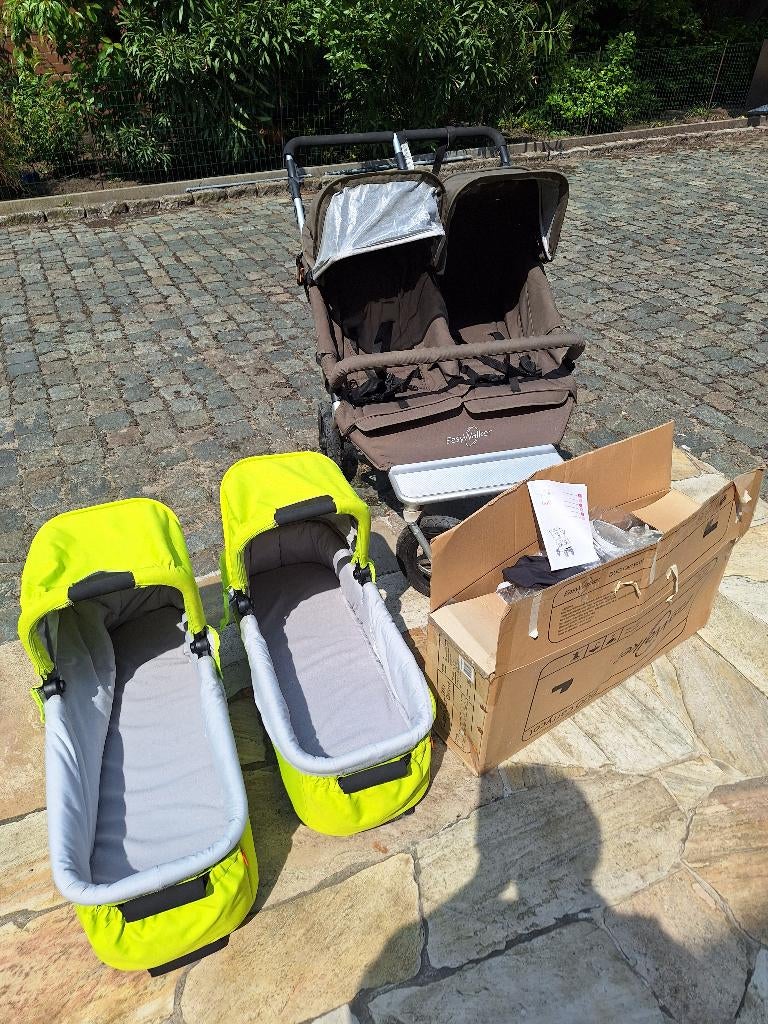 Easy Walker duo wagen combo buggy en kinderwagen, Kinderen en Baby's, Ophalen, Gebruikt, Overige merken, Verstelbare rugleuning