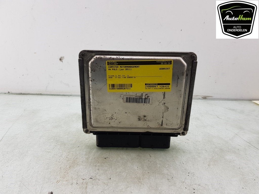 CALCULATEUR MOTEUR ECU Volkswagen Polo V (6R), Utilisé, Volkswagen