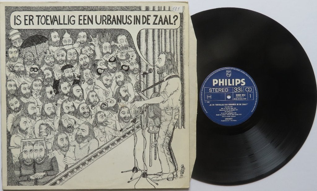 Urbanus - Is er toevallig een Urbanus in de zaal? Lp, Cd's en Dvd's, Vinyl | Nederlandstalig, LP, Gebruikt, Folk, Inclusief insert
