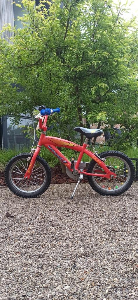 Kinderfiets Cars, Ophalen