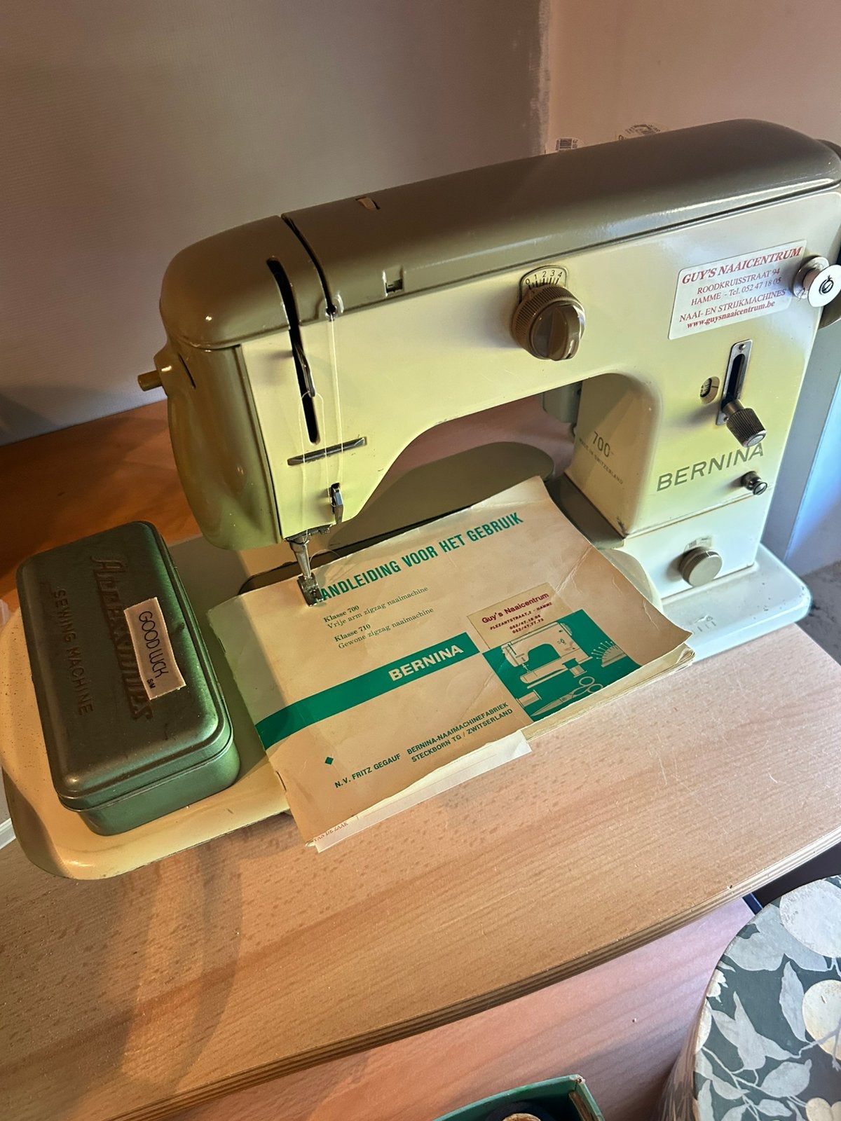 Bernina naaimachine, Ophalen, Gebruikt, Naaimachine, Bernina