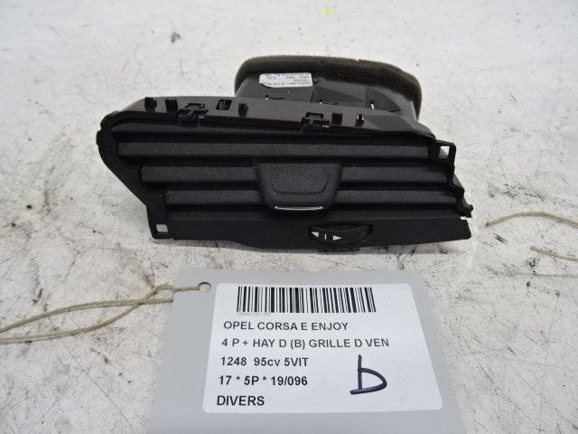 DIVERS DIVERS Opel Corsa E (01-2014/06-2019), Opel, Opel Automobile GmbH, Utilisé, Kontakt-opel@opel.com
