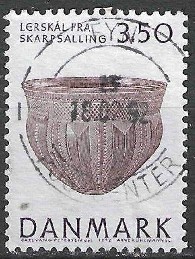 Denemarken 1992 - Yvert 1021 - Prehistorie - 3,50 k. (ST), Verzenden, Denemarken, Gestempeld