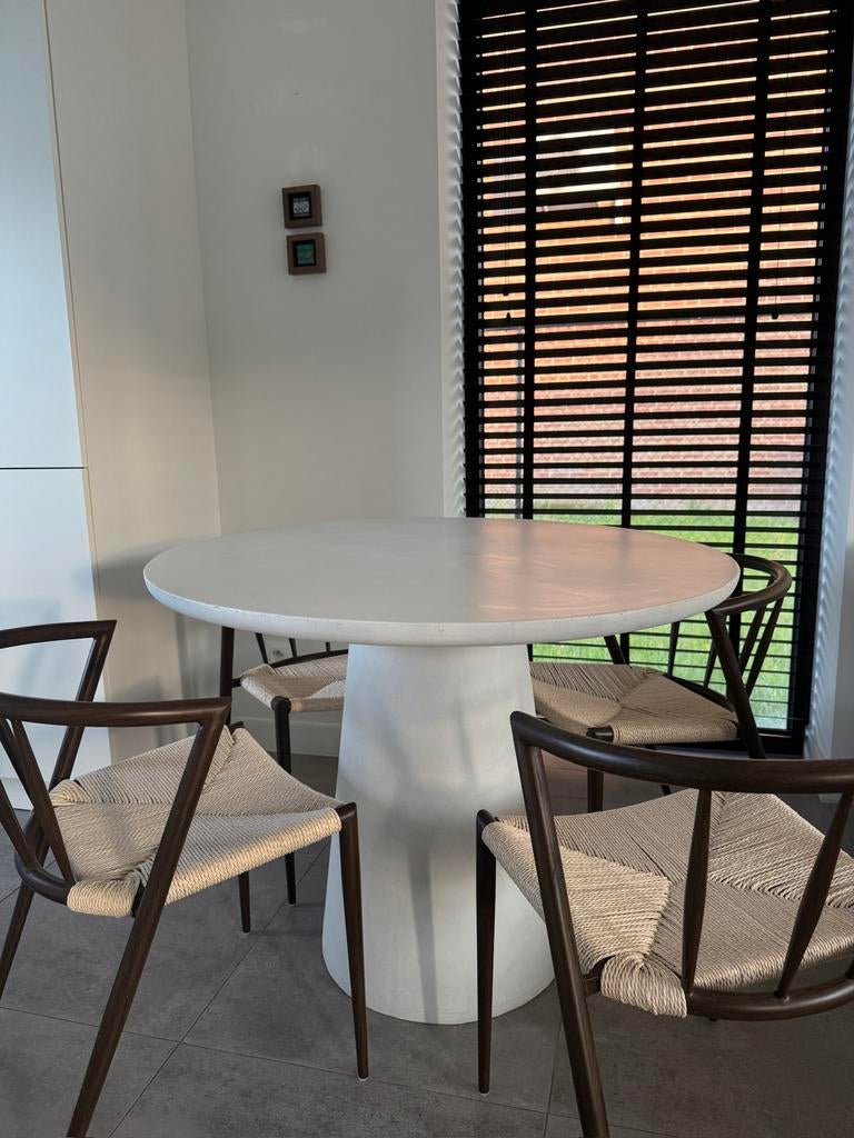 WOOOD damon eettafel, Huis en Inrichting, Tafels | Eettafels, Ophalen, Zo goed als nieuw