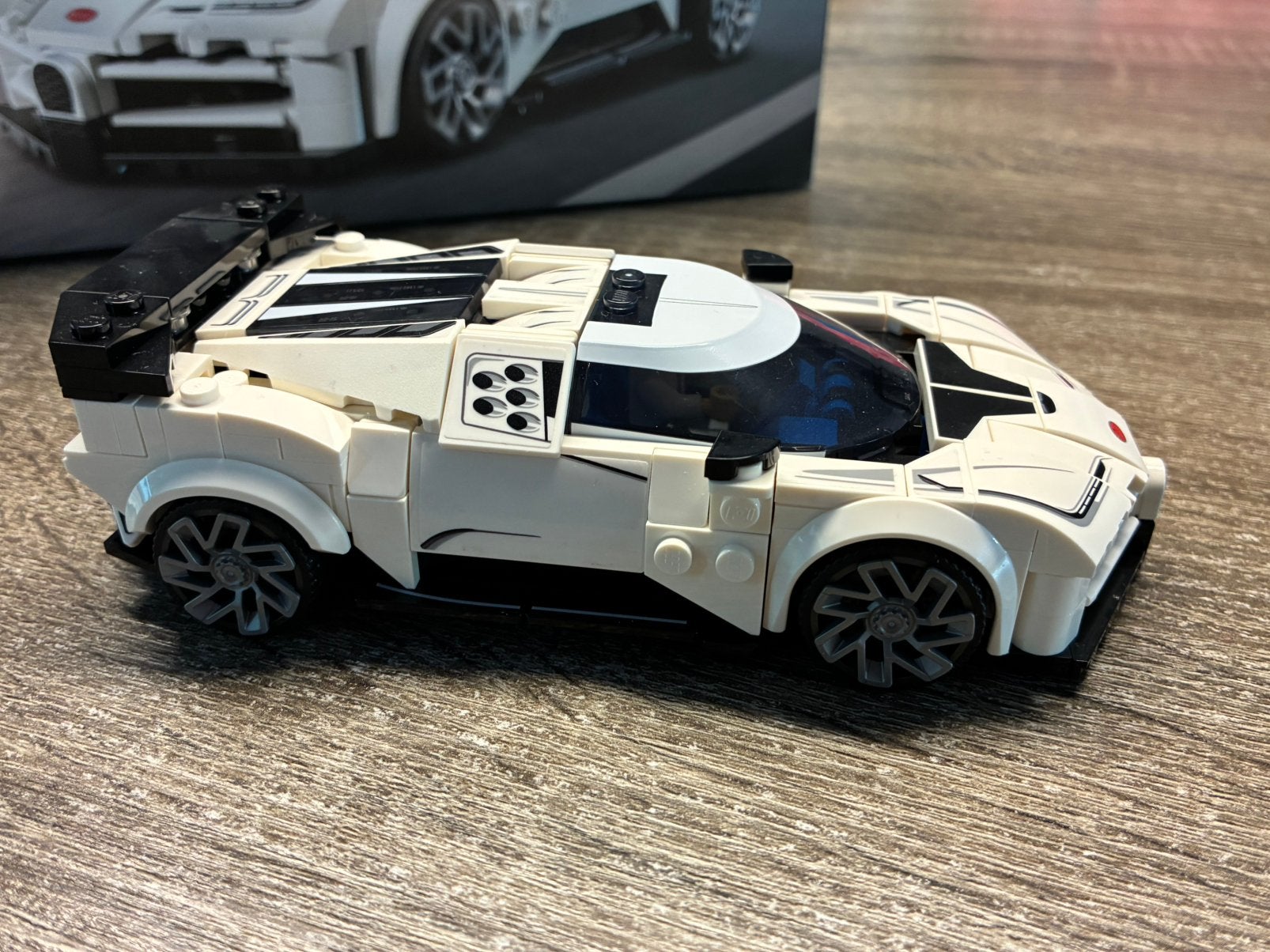 Lego Bugatti, Enlèvement, Comme neuf