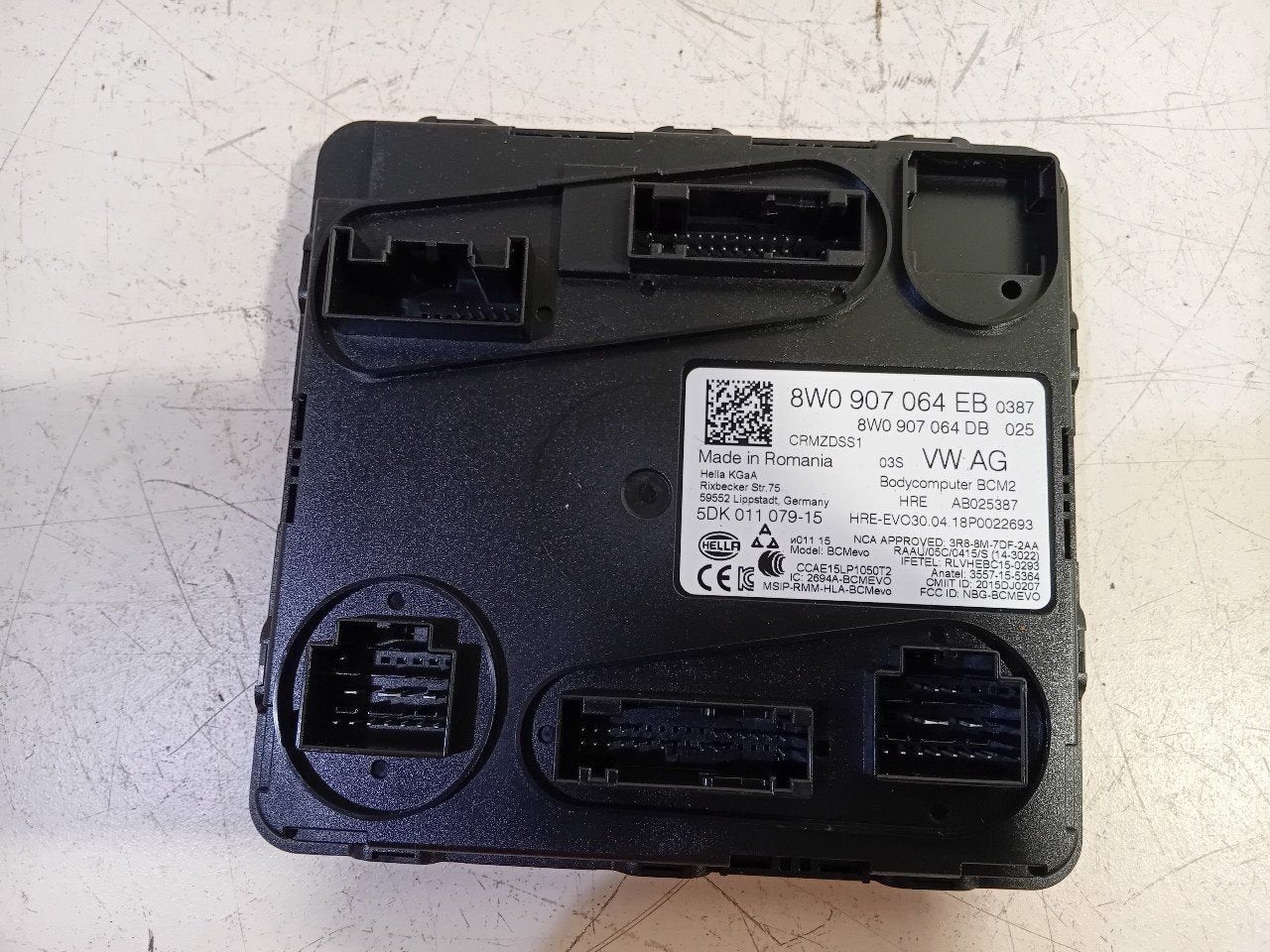 Computer body control Audi A5, Onderdelen@venauto.nl, Van der Ven Autorecycling B.V., Gebruikt, Ettenseweg 76, 4706 PB Roosendaal, The Netherlands