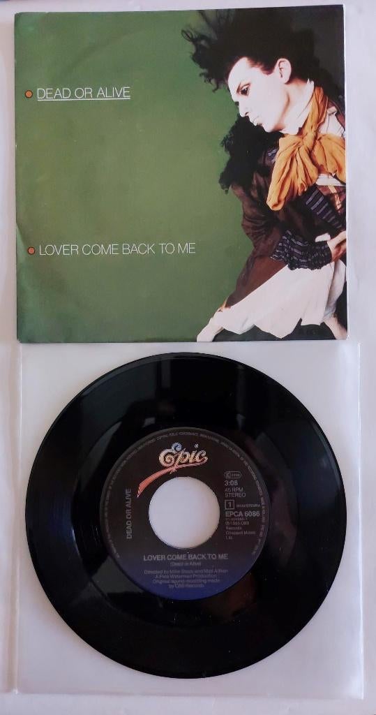 Dead Or Alive – Lover Come Back To Me, Ophalen of Verzenden, 7 inch, Pop, Single