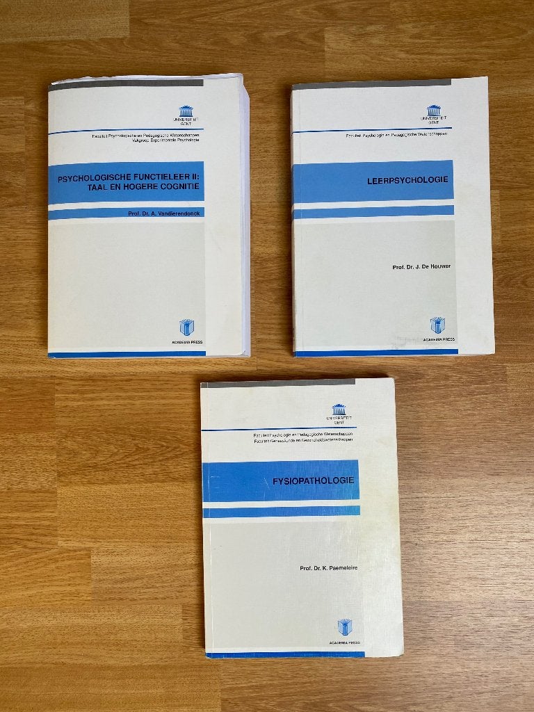Boeken psychologie, Boeken, Ophalen, Gelezen, Klinische psychologie
