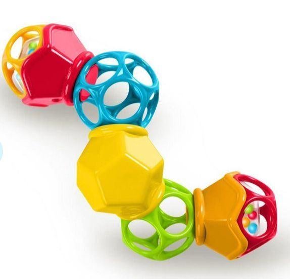 Oball Clickety Twister Rammelaar 3M, Kinderen en Baby's, Ophalen, Rammelaar
