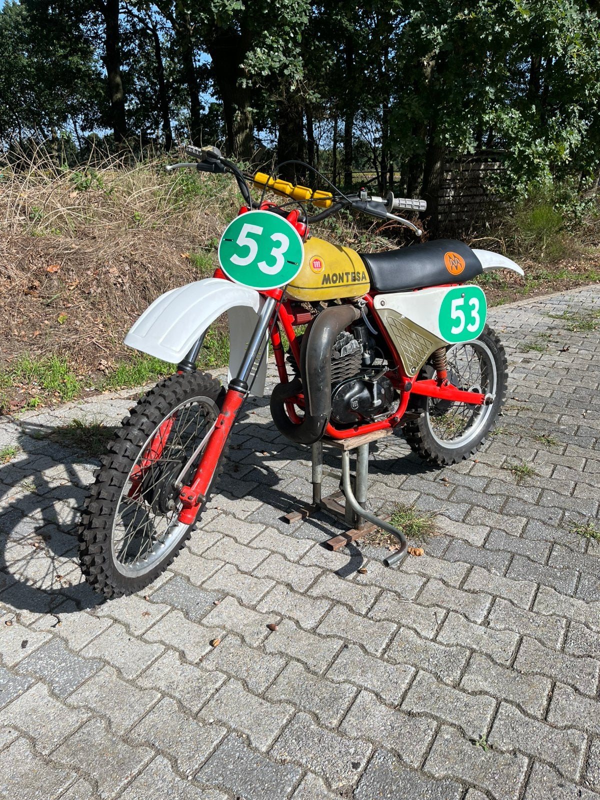 Montesa cappra 250 VE, Ophalen