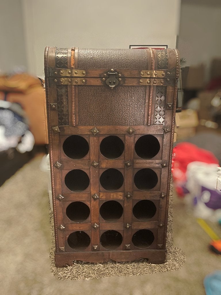 boîte à vin décorative casier à vin, Enlèvement, Utilisé, 75 – 100, 5 à 15 bouteilles