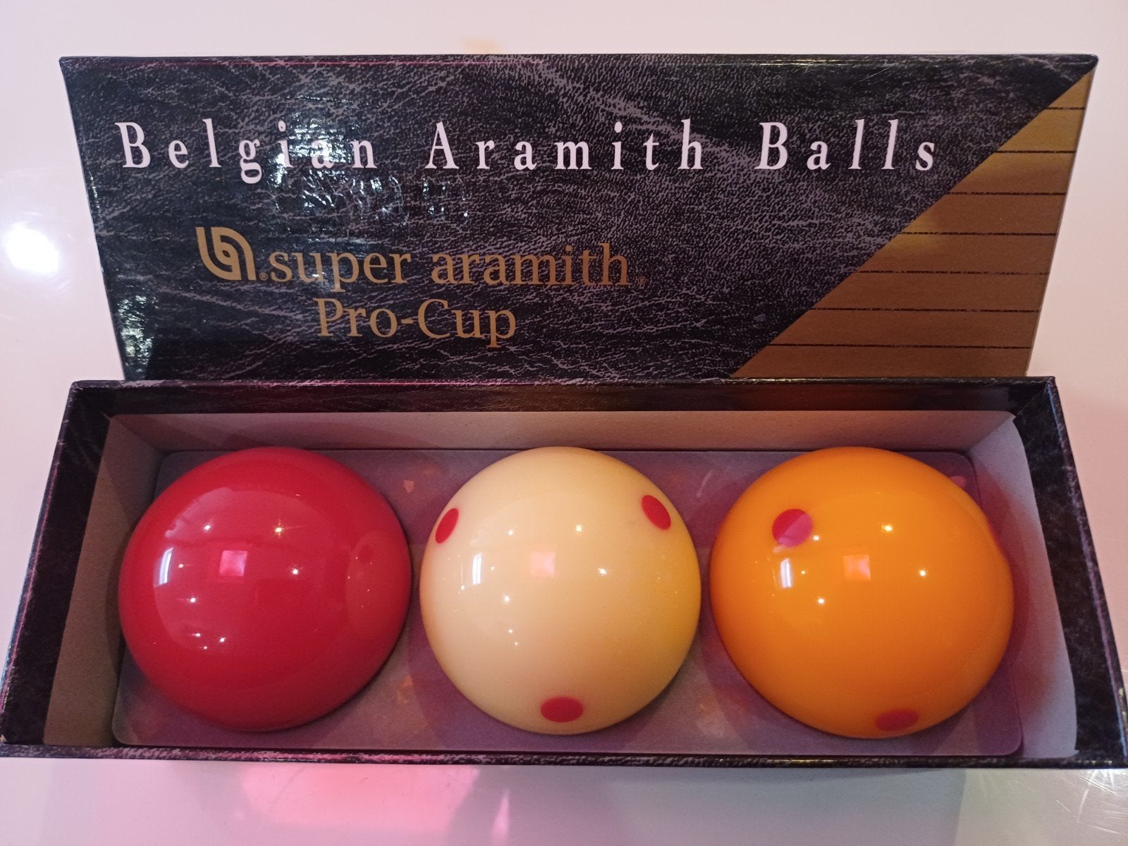 Belgian Aramith Balls Pro Cup, Enlèvement, Neuf, Queue ou Boules