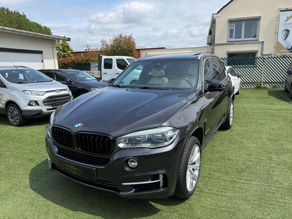 BMW X5 M PHEV 2.0AS xDrive40e°313PK°PANO°FULL OPTION, Auto's, BMW, Automaat, Gebruikt, 4 cilinders, Leder