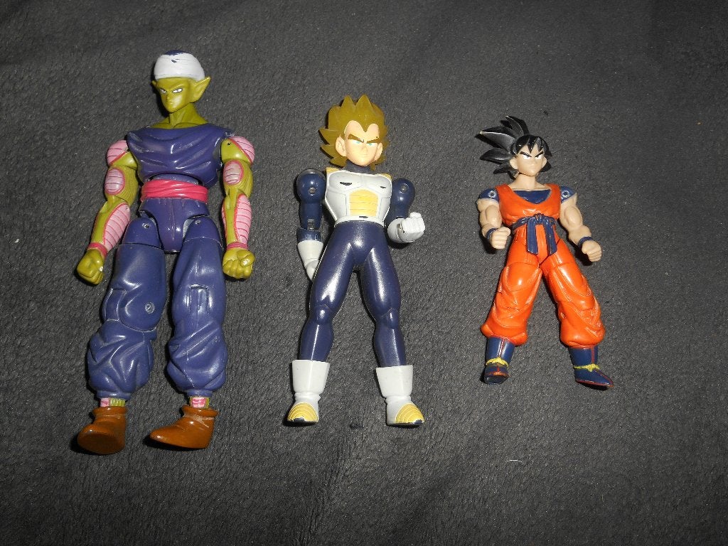 Lot de 3 figurine articulées DRAGON BALL 2008, Enlèvement ou Envoi