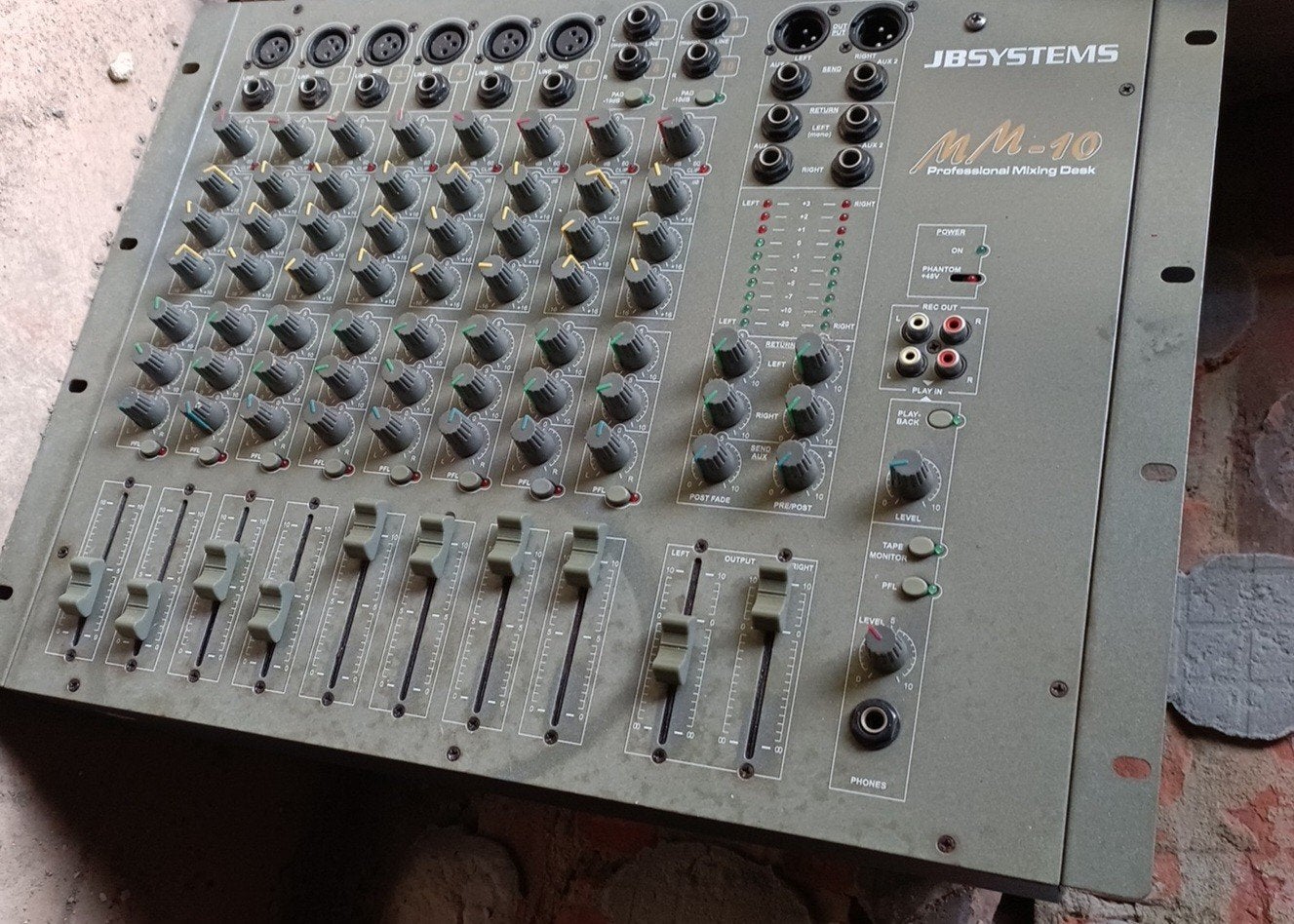 jb system mm10 professional mixer, Musique & Instruments, Enlèvement ou Envoi, Comme neuf