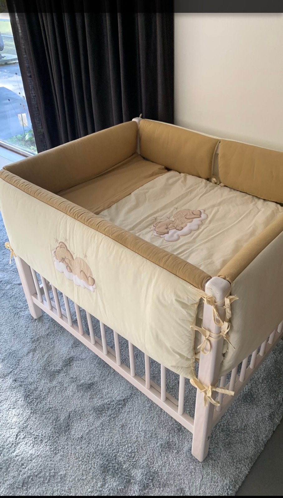 Pericles meegroei Wieg/bedje/box, Kinderen en Baby's, Babywiegjes en Ledikanten, Ophalen, Zo goed als nieuw, Wieg