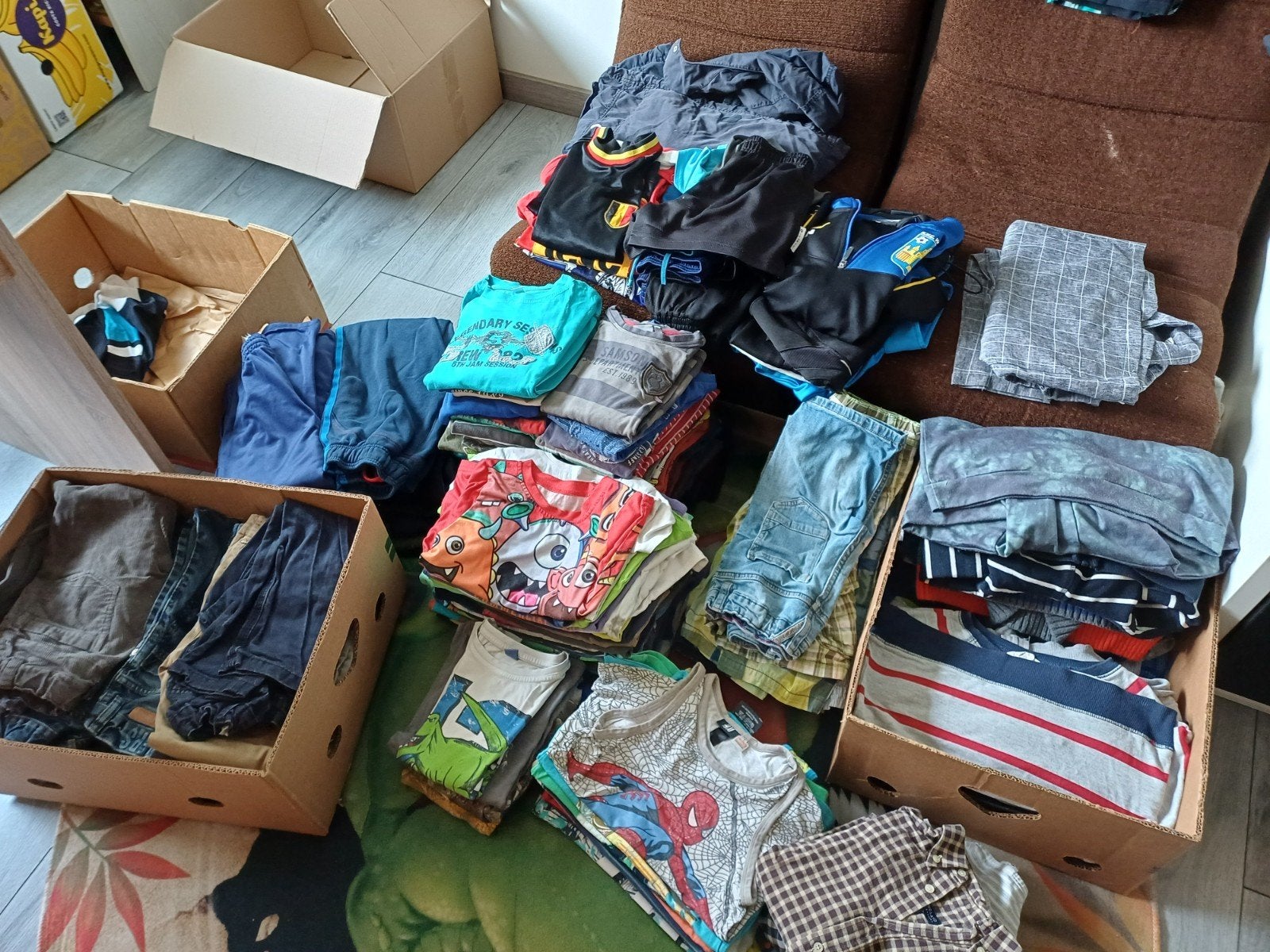 groot pakket jongenskleding 122 - 128, Kinderen en Baby's, Ophalen, Maat 128