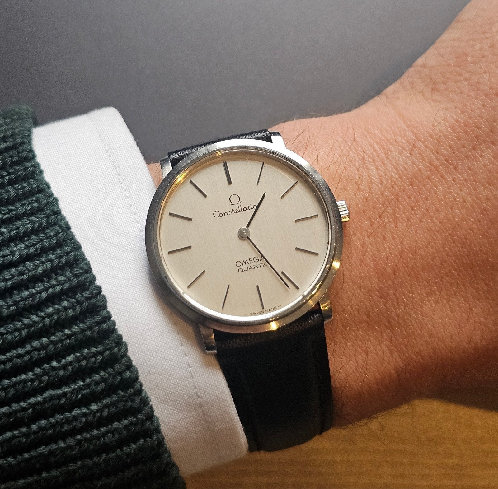 Omega Constellation Quartz | 1978 | Nieuwstaat!, Bijoux, Sacs & Beauté, Montres | Femmes, Enlèvement, Acier, Acier