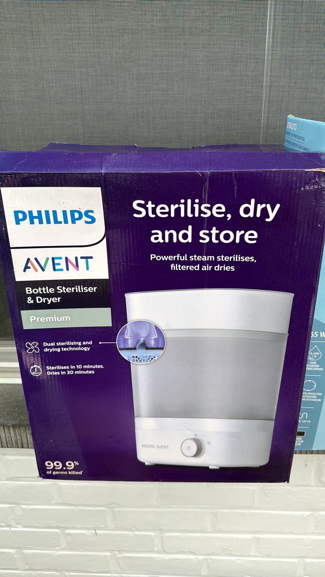 Steriliseer apparaat voor zuigflessen en fopspenen, Ophalen, Zo goed als nieuw