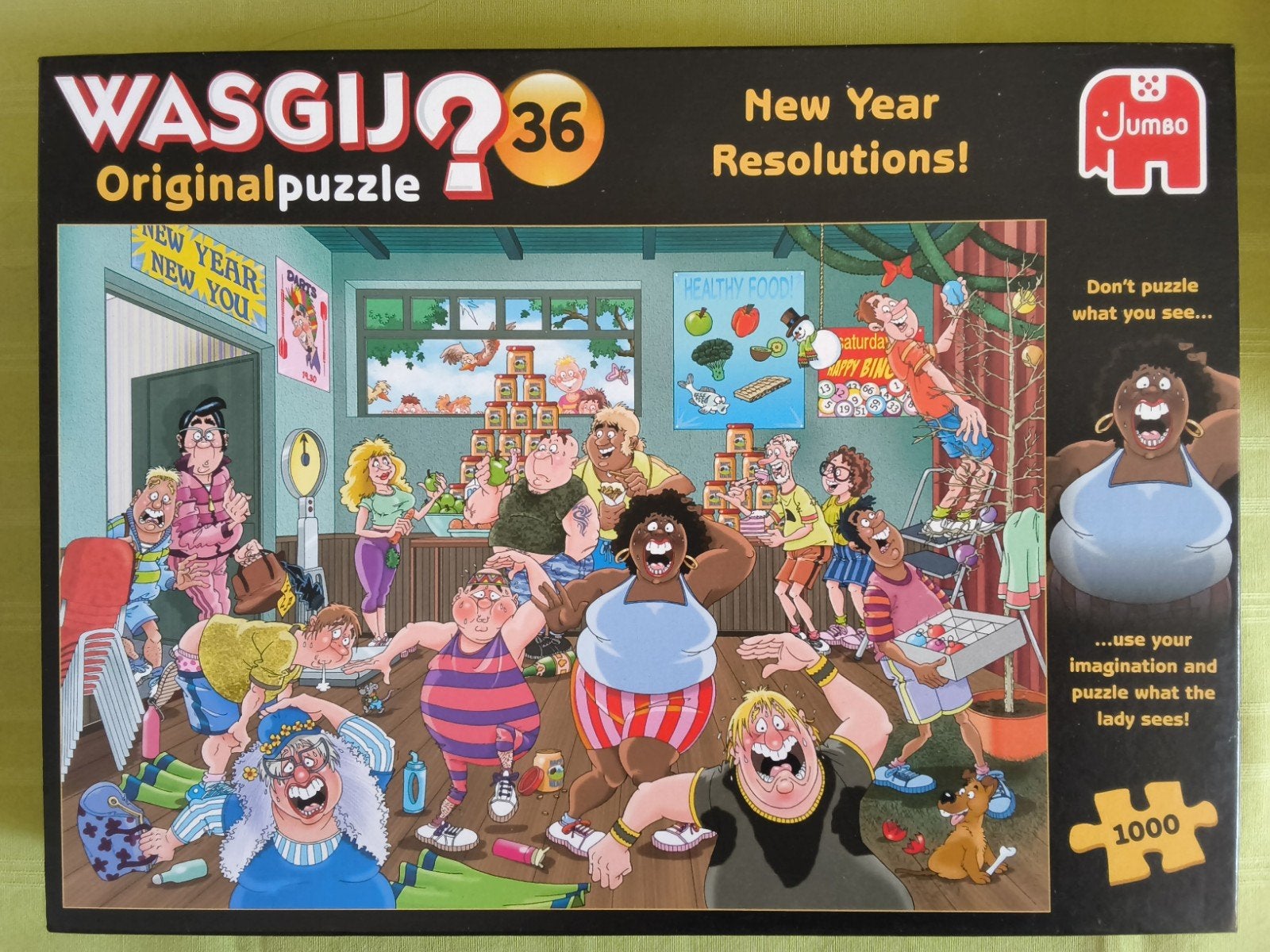 puzzel Wasgij, Enlèvement