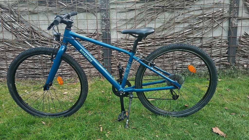 Riverside 900 jongensfiets 9 - 12 jr, Fietsen en Brommers, Gebruikt, Velgrem, Versnellingen, Decathlon