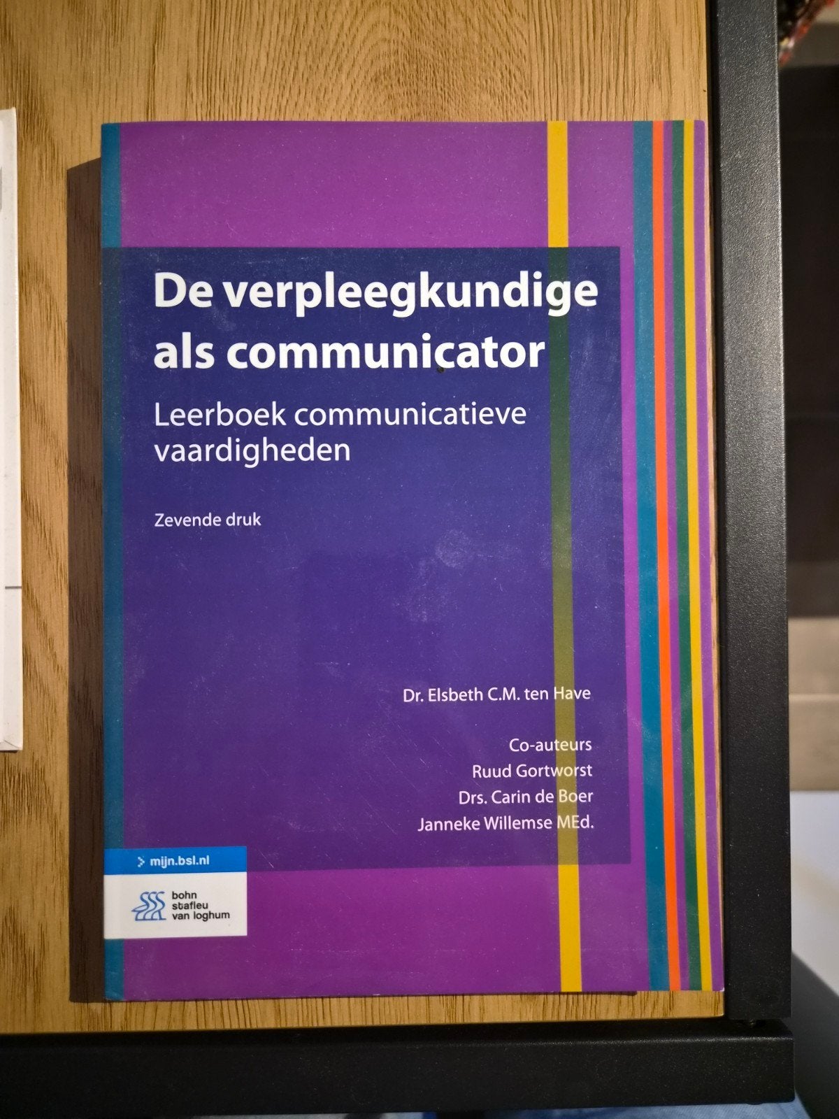 De verpleegkundige als communicator, Boeken, Ophalen of Verzenden