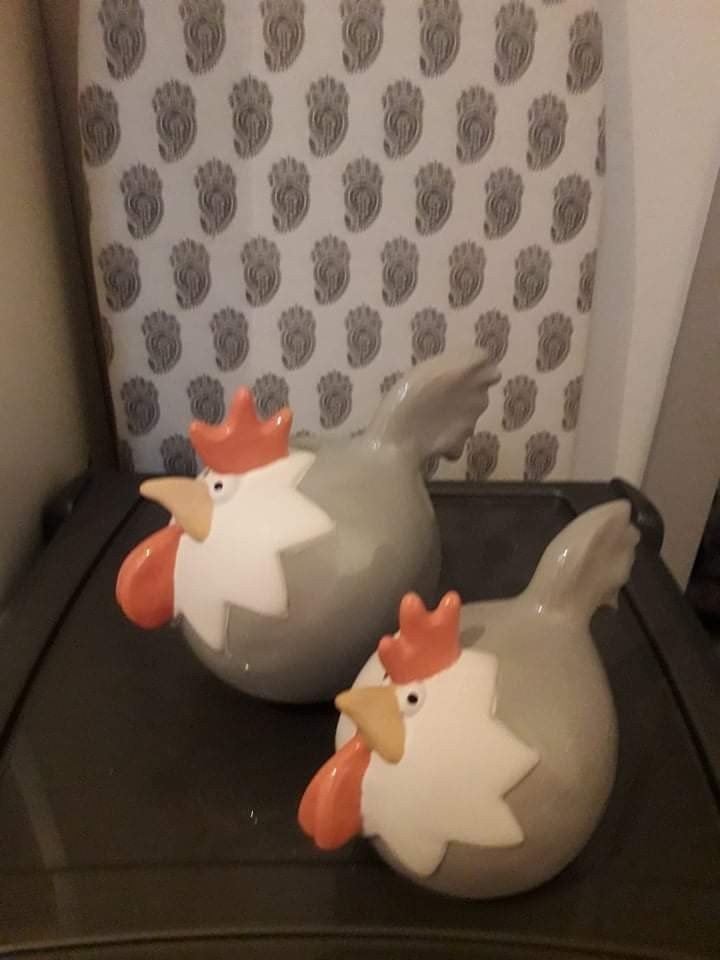 Decoratie kippen te koop, Enlèvement