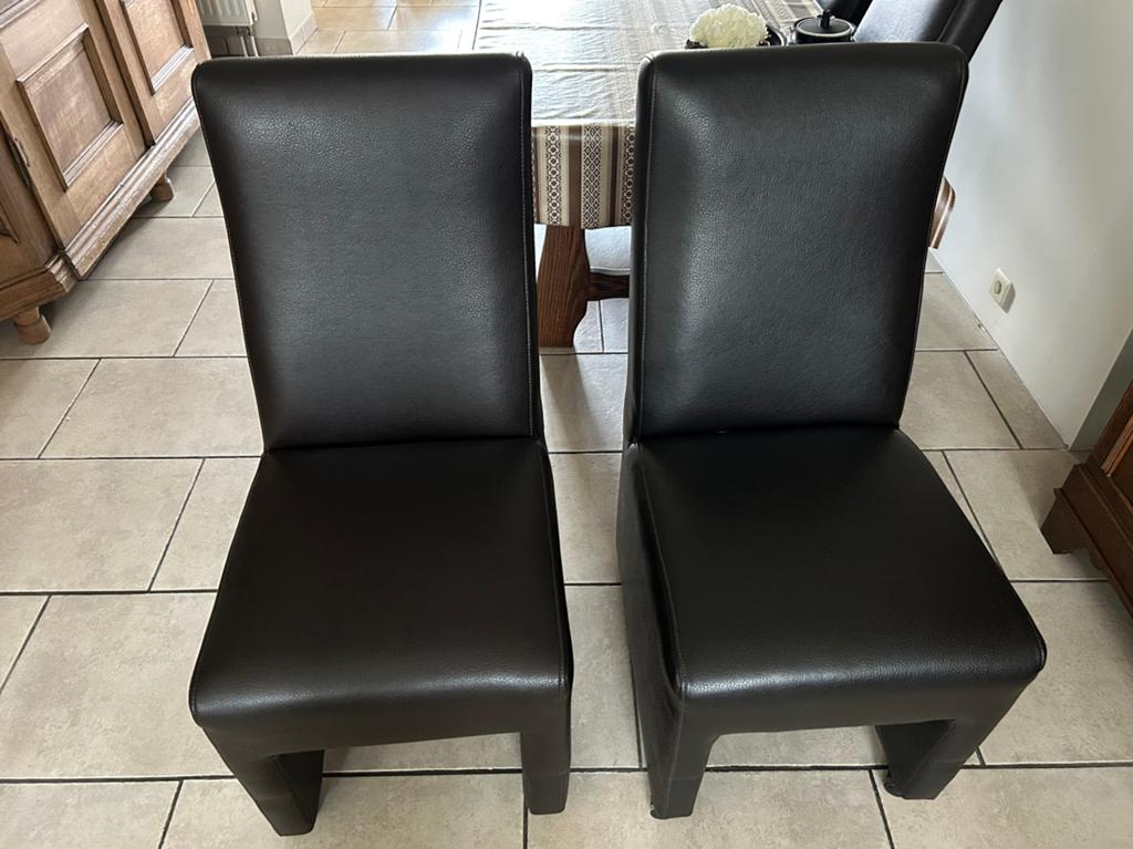Ensemble de 4 chaises, Enlèvement, Comme neuf