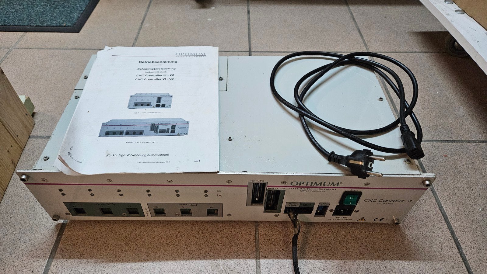 Optimum CNC Controller VI" (Mach 3), Bricolage & Construction, Enlèvement