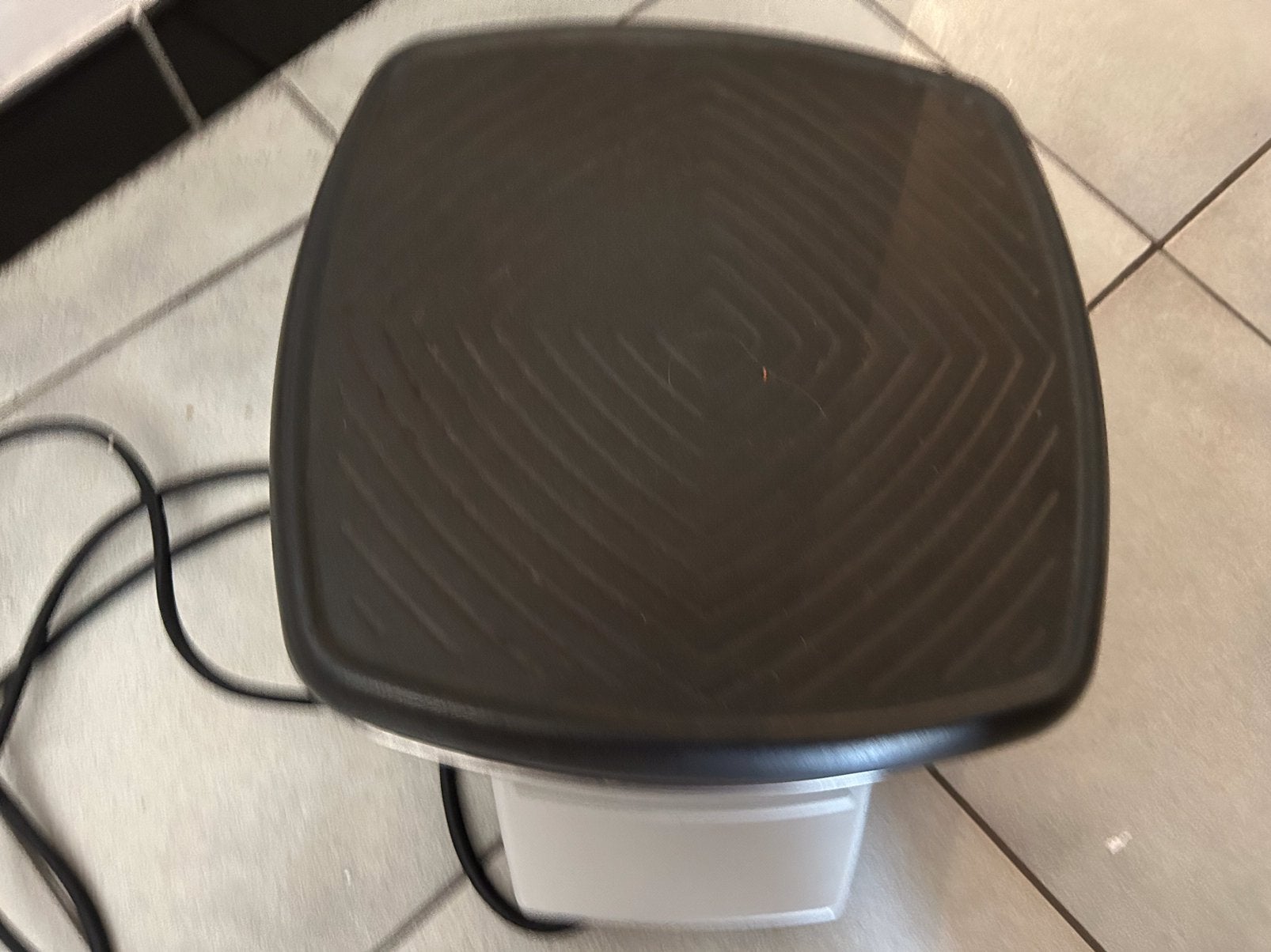 Raclette- gril toestel, Ophalen, Gebruikt