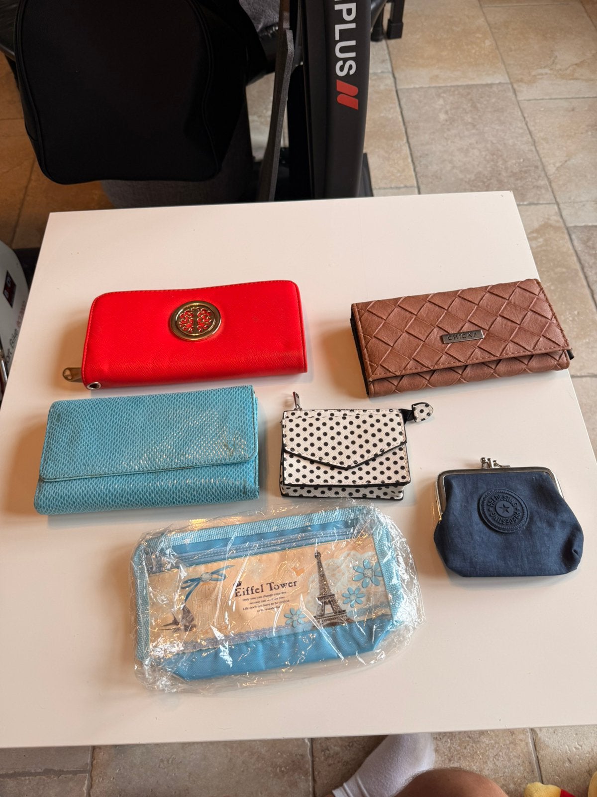 Lots portefeuille, Bijoux, Sacs & Beauté, Porte-monnaie & Portefeuilles, Enlèvement, Utilisé