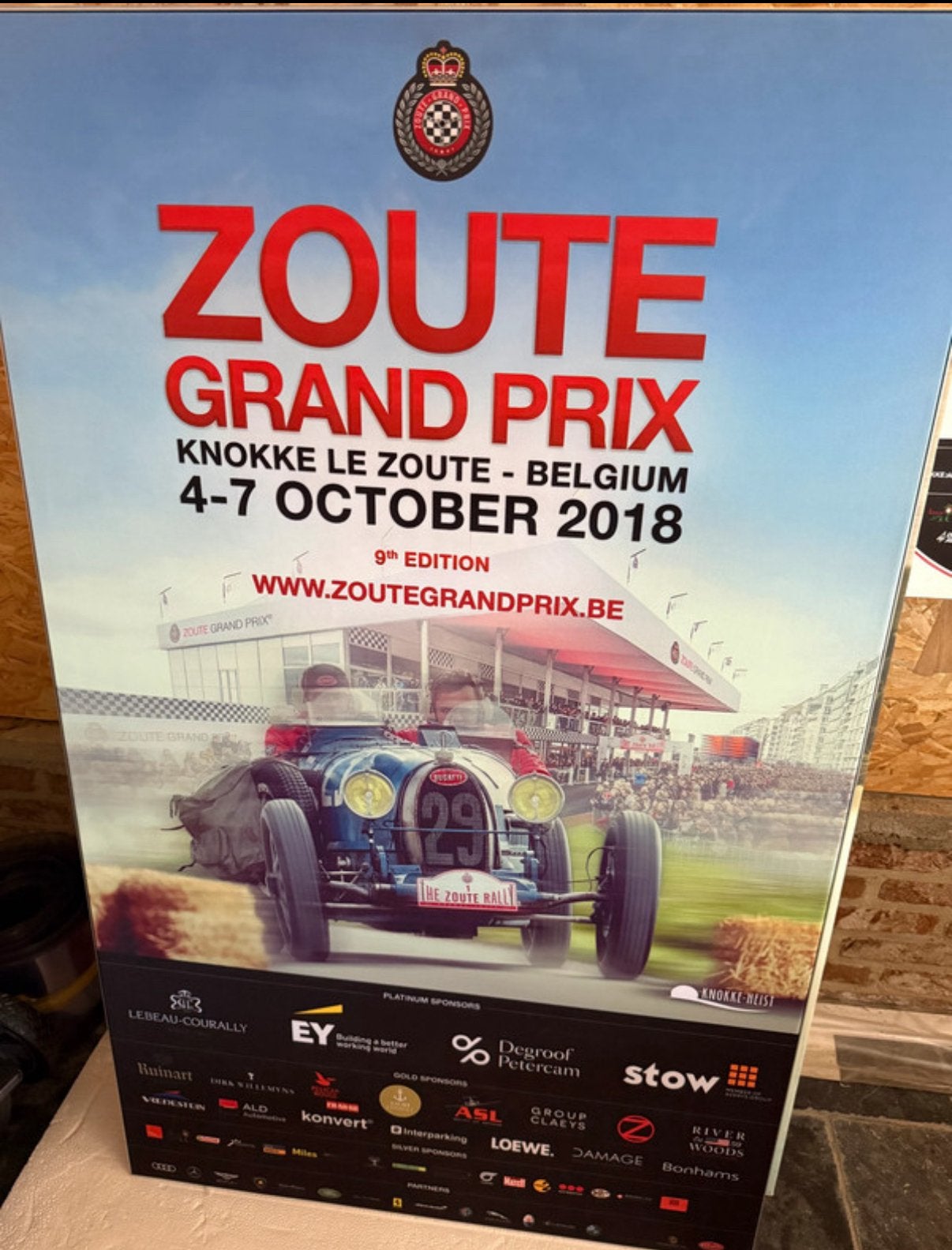 Zoute grand prix kader, Ophalen, Gebruikt, 50 tot 75 cm, Tekening