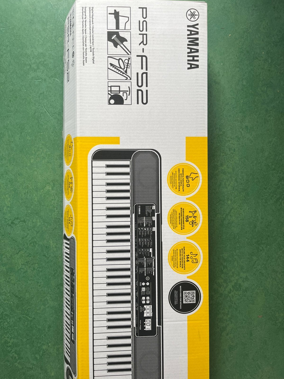 Yamaha PSR-F52 keyboard, Muziek en Instrumenten, Keyboards, Ophalen, Zo goed als nieuw, 61 toetsen, Yamaha