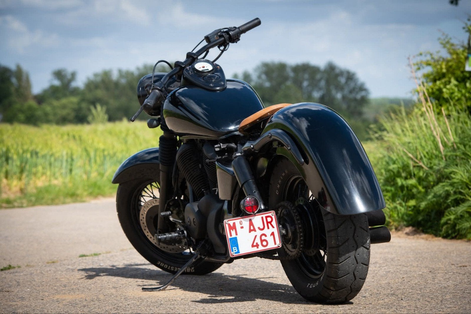 Bobber personnalisé Honda Shadow VT750, Enlèvement, Utilisé