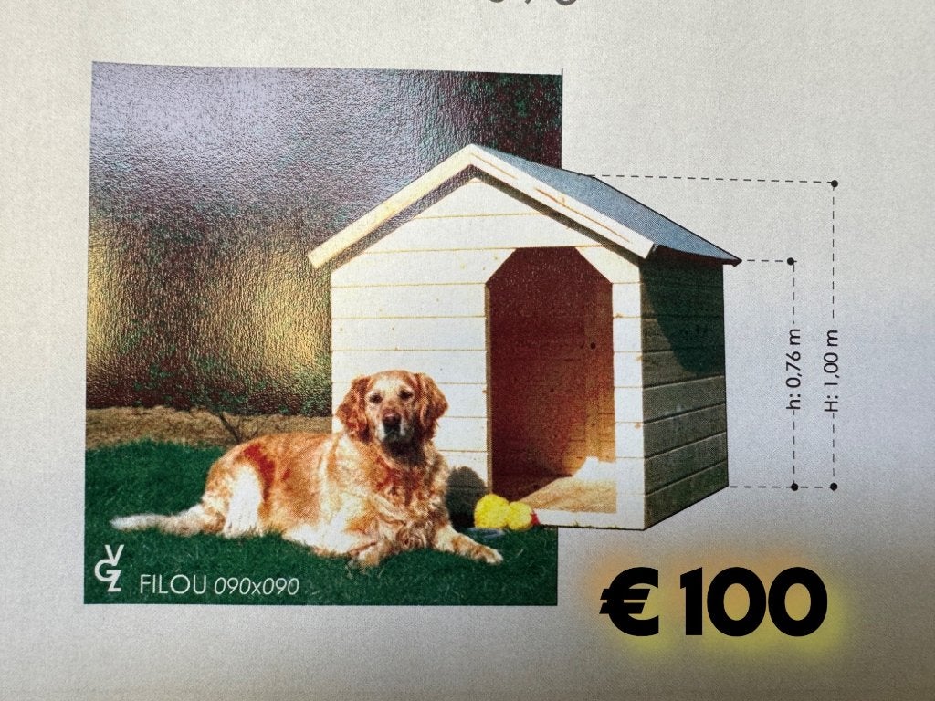 Niche pour chien, Neuf, Enlèvement, Niche à chien, 75 à 110 cm
